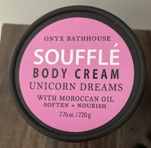 ONYX BATHHOUSE Soufflé Body Cream W/ Moroccan Oil Unicorn Dreams. 7.76 o... - $137.19 MXN