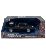 Jada Toys Fast &amp; Furious RC Dom&#39;s Dodge Charger Car R/T 1/16 Scale Radio... - $32.70