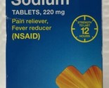 CVS HEALTH Naproxen Sodium 50 Tablets 220mg Exp 09/2024 - £15.90 GBP