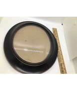 Picture frame Oval Black plastic 13x10.5 - $23.06 CAD