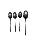 LYON ROMANESQUE STAINLESS FLATWARE  LOT OF  3 OVAL PLACE SOUP SPOON +One... - $282.06 MXN