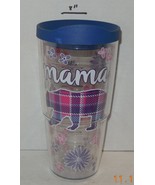 24 oz Tervis Tumbler MAMA Bear pink purple Floral - $296.60 MXN