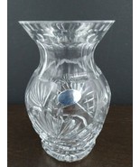Rogaska Lead Crystal Flared Vase 5.75&quot; Yugoslavia - £28.13 GBP