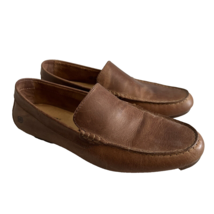 Born Men Size 10 M Brown Leather Driving Loafer Moccasin H38237 Slip On ... - $42.97