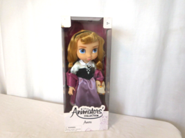 Disney Animators Collection AURORA 16&quot; Toddler Doll 1st First Edition New - £26.48 GBP