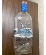 Grey Goose Vodka Flat Liquor Bottle Cheese Plate Tray Cutting Board Glas... - $14.84