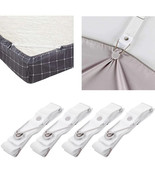 4Pcs Bed Sheet Holders Adjustable Fitted Sheet Clips Quilt Fastener Clips - $279.42 MXN