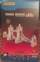 Tower Bridge In England 3D Wooden Puzzle By Robotime (3 Dimensional) Aa - £13.54 GBP