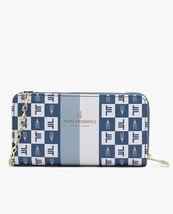 London Fog Women&#39;s Diana Signature Double Zip Crossbody Bag And Wallet C... - $50.49