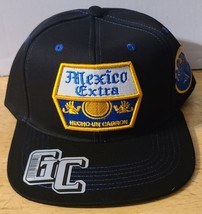 Mexico Extra Hecho Un Cabron Corona Funny Snapback Baseball Cap ( Black ) - £12.90 GBP