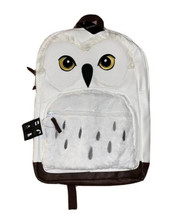Bioworld Harry Potter Hedwig Owl Faux Leather Backpack  12 x 18in New With Tags - £29.55 GBP