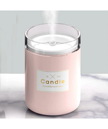 Mini Usb Humidifier Candle-Shaped Air Humidifier Portable Warm Night Lig... - €36,48 EUR