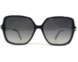OMEGA Gafas de Sol OM 0033 01C Negro Plata Cuadrado Monturas Con Gris Le... - £217.63 GBP
