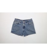 Vintage 90s Ralph Lauren Womens 8 Distressed Spell Out Denim Jean Shorts... - $47.32 CAD