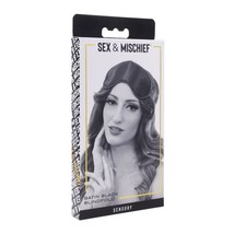 Sex &amp; Mischief Satin Blindfold Black - $17.18 CAD