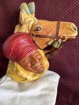 BOSSONS LORD OF THE DESERT ARABIAN HORSE CHALKWARE WALL HANG England Exc... - $910.29 MXN