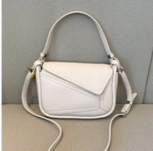  Fashion Simple Small Square Bag Niche Design Sense 2023 Early Spring Elegant Al - £34.40 GBP