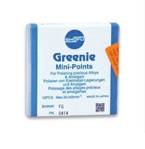 Greenie (Polish) FG Mini-Point, 12/pk by Shofu Dental (0414) - $29.99