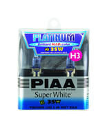 PIAA 35W = 60W Super White Xtra Technology H3 Halogen Light Bulbs for fo... - $39.58