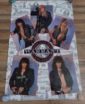 Warrant 1989 Original Hair Metal Rock Music Group Band Poster Jani Lane - $46.54