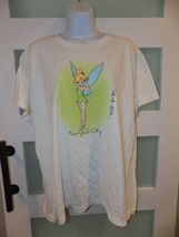 Disney&#39;s New York City Tinkerbell White SS T-shirt size 2X Women&#39;s NEW - £15.75 GBP