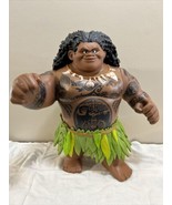 Disney Moana Movie 16" Mega Maui Talking Singing Doll Action Figure Toy NO HOOK - $15.83