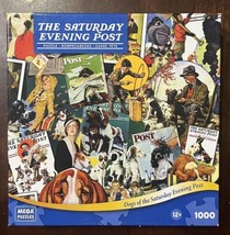 The Saturday Evening Post Jigsaw Puzzle - 1000 Pieces - Mega Puzzles - $12.25