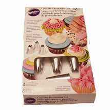 Cake Decorating Tips Cupcake Liners Paper Foil Lollipop Sticks - £22.38 GBP