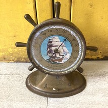 Vtg W E Springer Temperature Gauge Vtg Mid Century Advertising nautical ... - £15.56 GBP