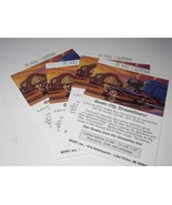 FOUR QUEENS - QUEEN CITY STREAMLINERS FINE ART PROMO CARD- 4  - NEW- M9 - €1,60 EUR