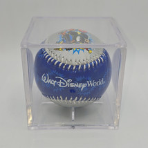 Disney World 2010 Souvenir Baseball - Goofy, Donald, Mickey Mouse - Blue  EX - $14.03