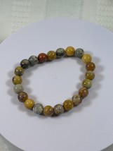 (#172) - CRAZY LACE AGATE CRYSTAL BRACELET - NEW - $465.98 MXN