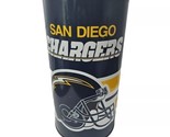 San Diego Los Angeles Chargers Metal Trash Can NFL 19” Tall Waste Basket... - £90.75 GBP