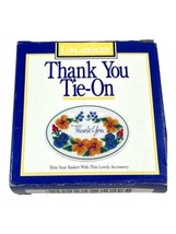 Vintage New In Package 1996 Longaberger Tie-On:  Thank You ~ In Original Box - $14.01