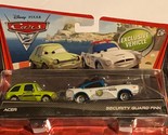Disney Pixar Cars 2-pack Acer &amp; Security Guard Finn - £22.13 GBP