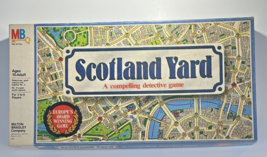 Vintage Scotland Yard Detective Board Game Milton Bradley 1985 Complete - £14.42 GBP