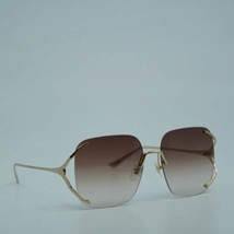 GUCCI GG0646S 002 Gold/Brown 60-17-135 Sunglasses New Authentic - $293.99