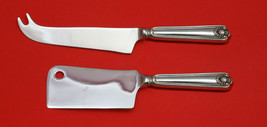 Fiddle Shell by Frank Smith Sterling Silver Cheese Serving Set 2pc HHWS  Custom - £92.10 GBP