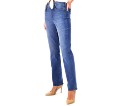 NYDJ Curve Shaper Marilyn Straight Jeans- Heavenly, Regular 14 - £38.93 GBP