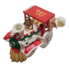 Vintage Train Christmas Ornament Enesco 1993 McDonalds Merry Mc-Choo-Choo Food - £18.07 GBP