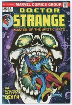 Doctor Strange 4 VF 7.5 Marvel 1973 Bronze Age Spawn of Frankenstein 1st Death - £31.38 GBP