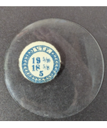 V.T.F VTF GLASS POCKET WATCH CRYSTAL WATCHMAKER SIZE 19 5/16  /  18-5/8 H 5 - $12.86