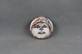 Vintage Stars Pin - Wicket Cartoon Graphic - Celluloid Pin  - $19.00
