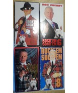 Don Cherry 4 vhs tapes Rock&#39;Em Sock&#39;Em NHL Hockey Canadian 5-8 vol Video... - €21,71 EUR