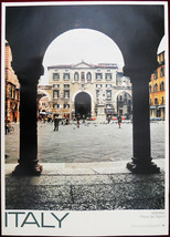 Original Poster Italy Verona Piazza dei Signori Square Veneto - £44.39 GBP