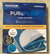 Cabin Air Filter-PureFlow Premium Guard PC99456X Antibacterial Antimicro... - £18.64 GBP