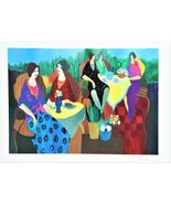 &quot;Morning Social&quot; by Iztchak Tarkey Signed in Plate Lithograph - $9,206.00 MXN