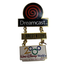 Rare Disney WDW 2000 Innoventions Dreamcast SEGA Press Pin Lapel Trading Pin - £47.79 GBP