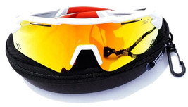 Kids Baseball Sunglasses for Youth softball 7-11U Polarized, White /Red - $336.80 MXN