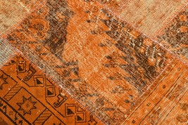 4x6 Vintage Patchwork Rug,4x6 Rug,Oushak Handmade Wool Rug,4x6,Turkish Area Rug, - £141.96 GBP